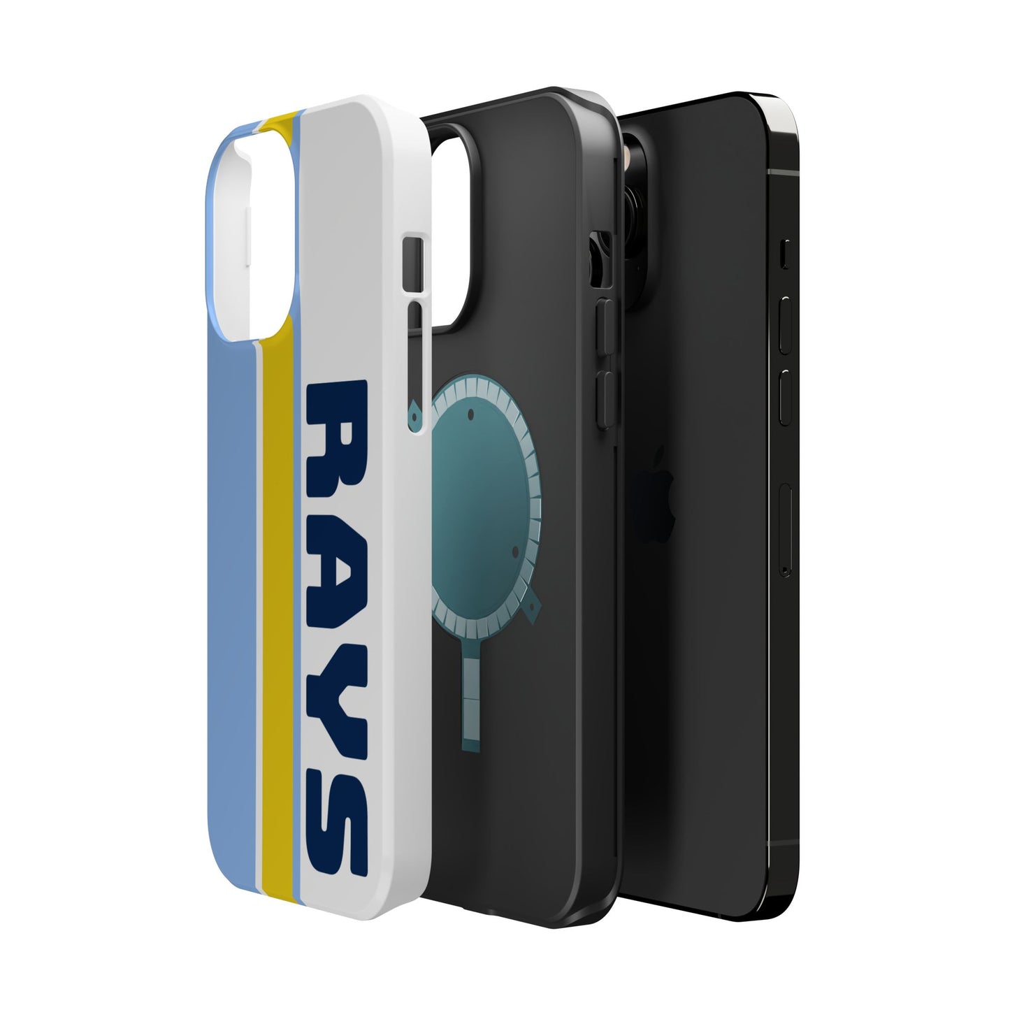 Rays Phone Case, Magnetic Phone Case, Retro Phone Case, Baseball Case for iPhone or Samsung, Rays Baseball Gifts