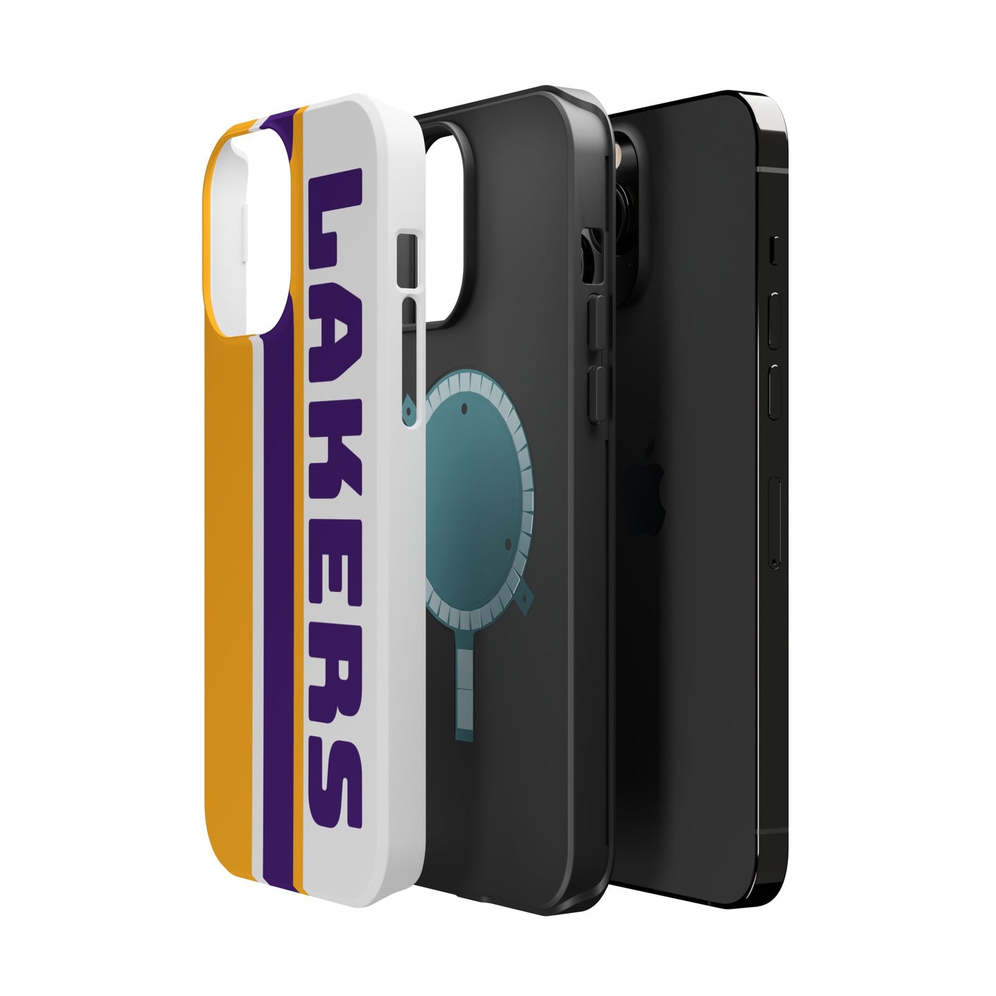 Lakers Phone Case, Magnetic Phone Case, Retro Phone Case, Basketball Gifts