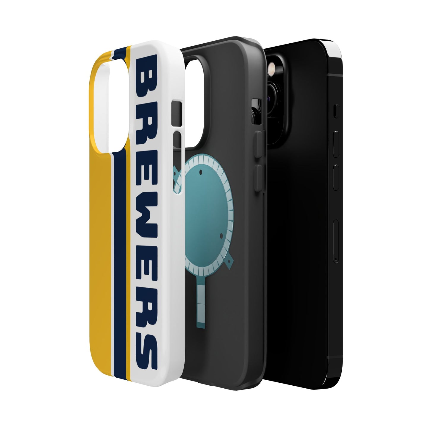 Brewers Phone Case, Magnetic Phone Case, Retro Phone Case, Baseball iPhone or Samsung Case