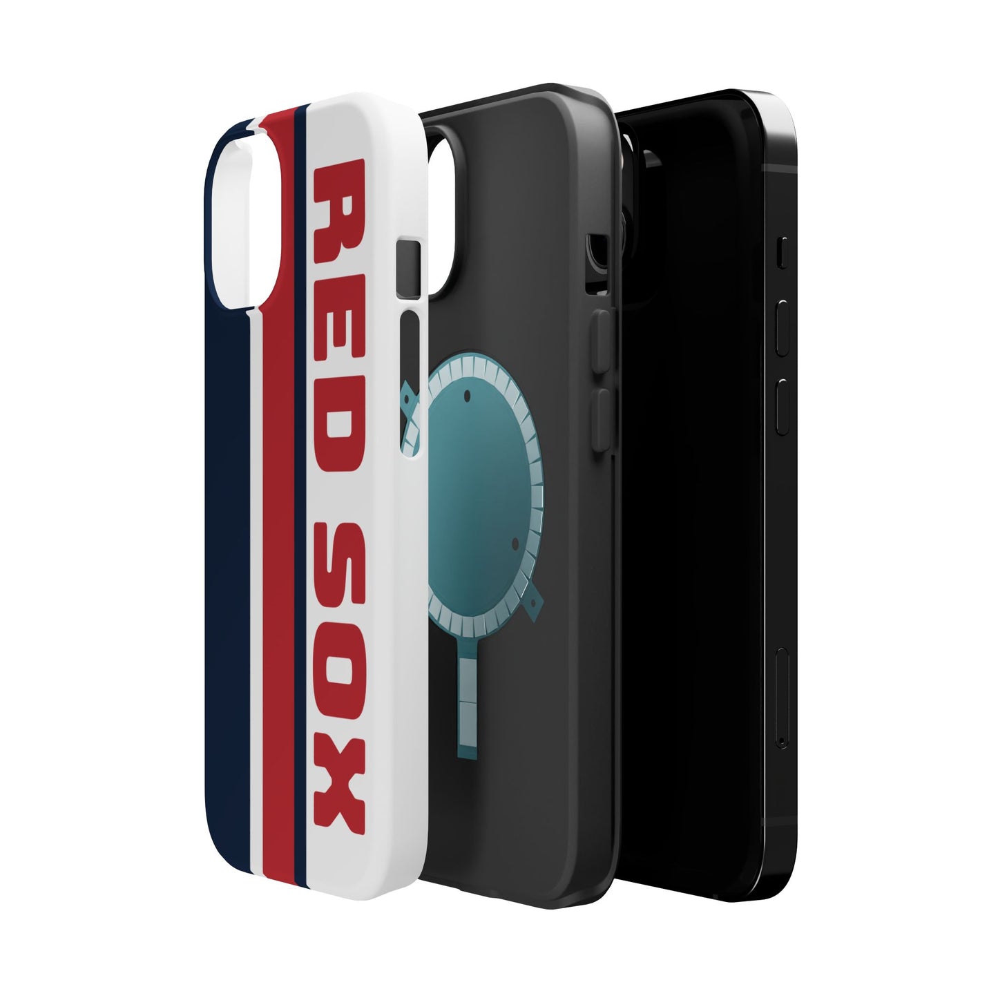 Red Sox Phone Case, Magnetic Phone Case, Retro Phone Case, Baseball Case for iPhone or Samsung
