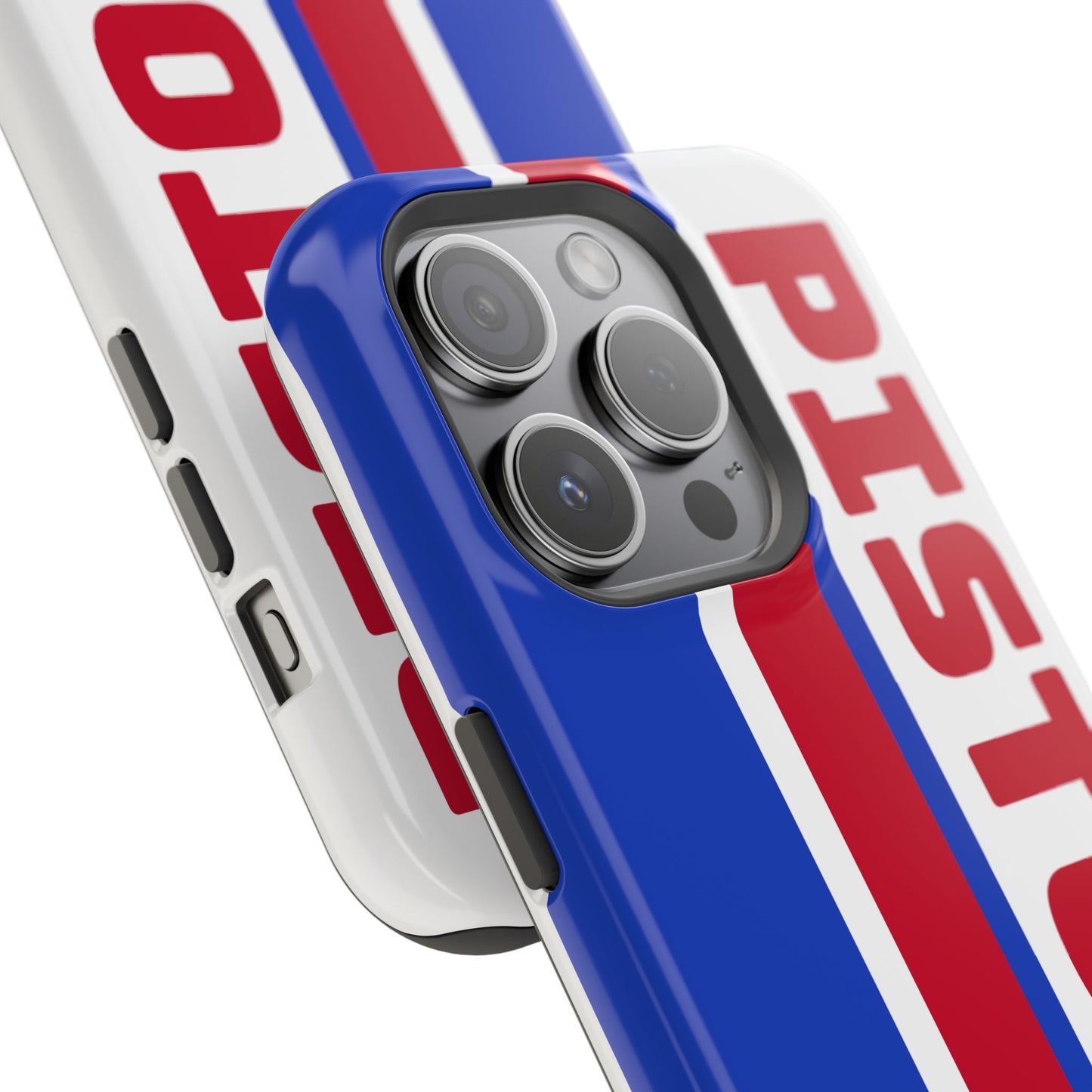Pistons Phone Case, Magnetic Phone Case, Retro Phone Case, Basketball Gifts