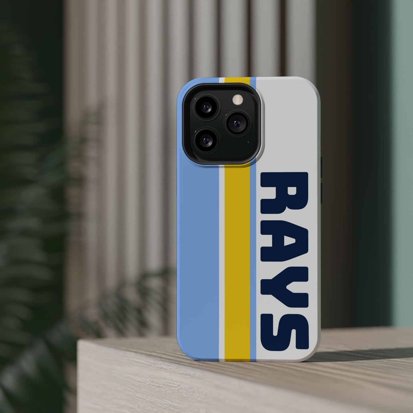 Rays Phone Case, Magnetic Phone Case, Retro Phone Case, Baseball Case for iPhone or Samsung, Rays Baseball Gifts