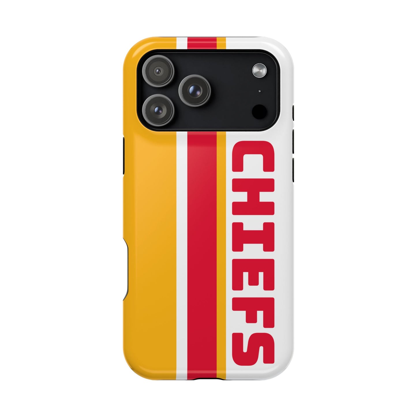 Chiefs Phone Case, Magnetic Phone Case, Retro Phone Case, Baseball Case for iPhone or Samsung, Chiefs Football Gifts