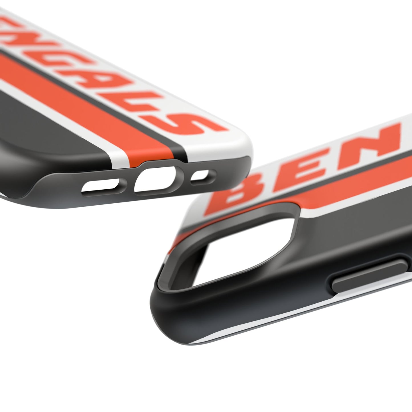 Bengals Phone Case, Magnetic Phone Case, Retro Phone Case, Baseball Case for iPhone or Samsung, Football Gifts