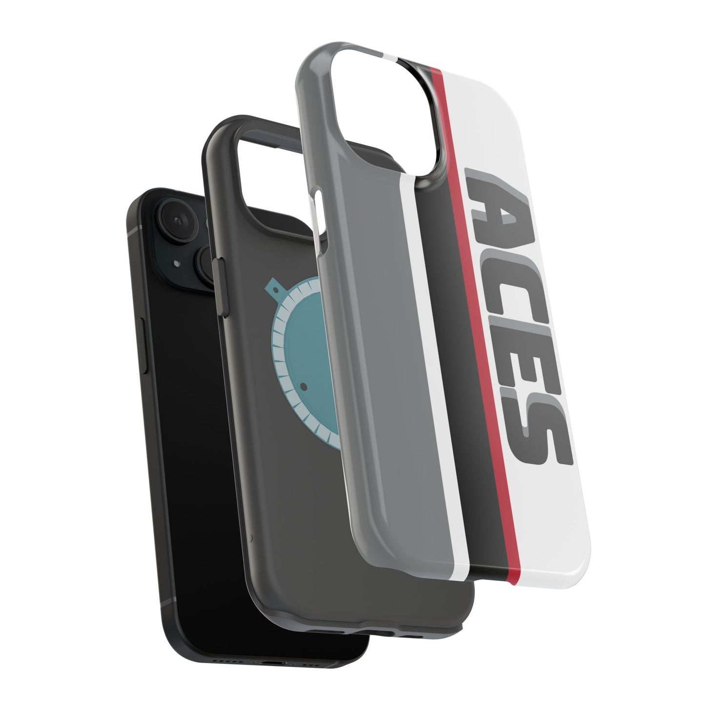 Aces Phone Case, Magnetic Phone Case, Retro Phone Case, Basketball Gifts