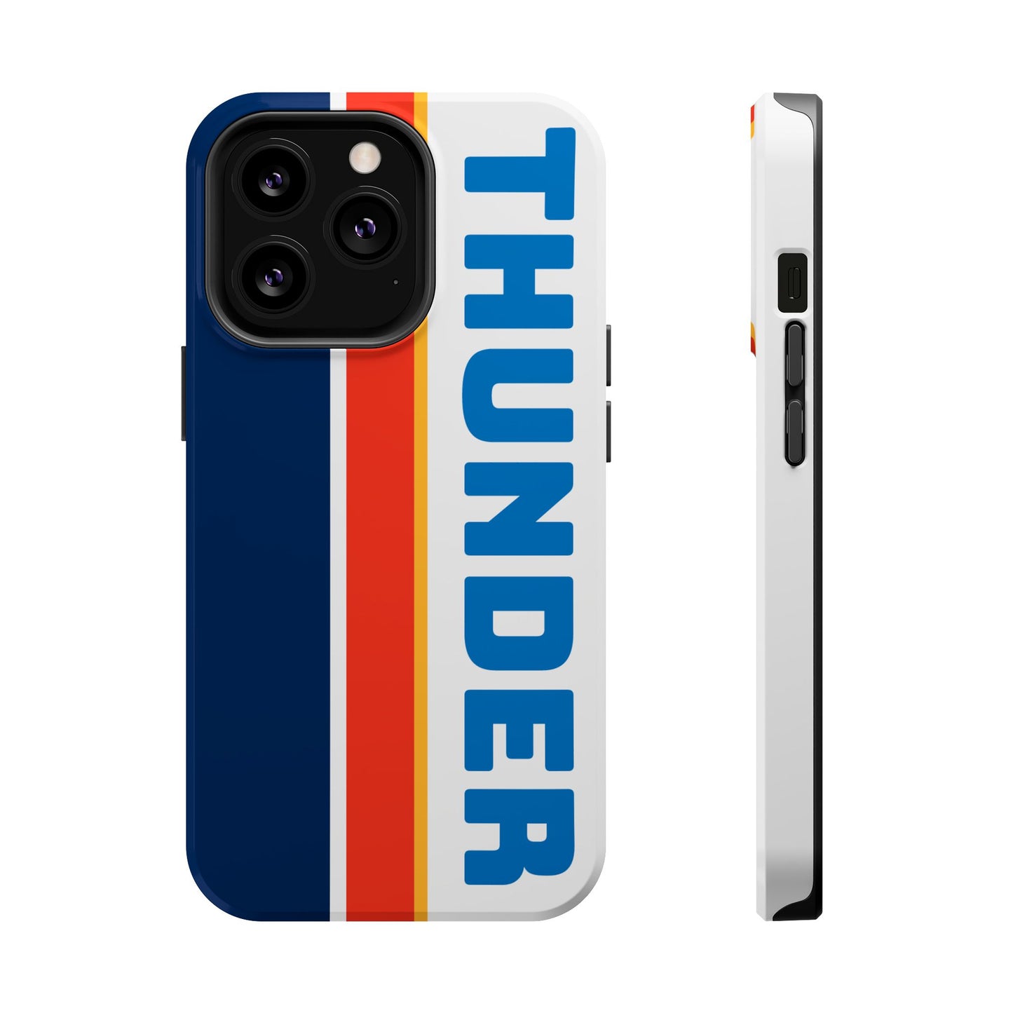 Thunder Phone Case, Magnetic Phone Case, Retro Phone Case, Basketball Gifts
