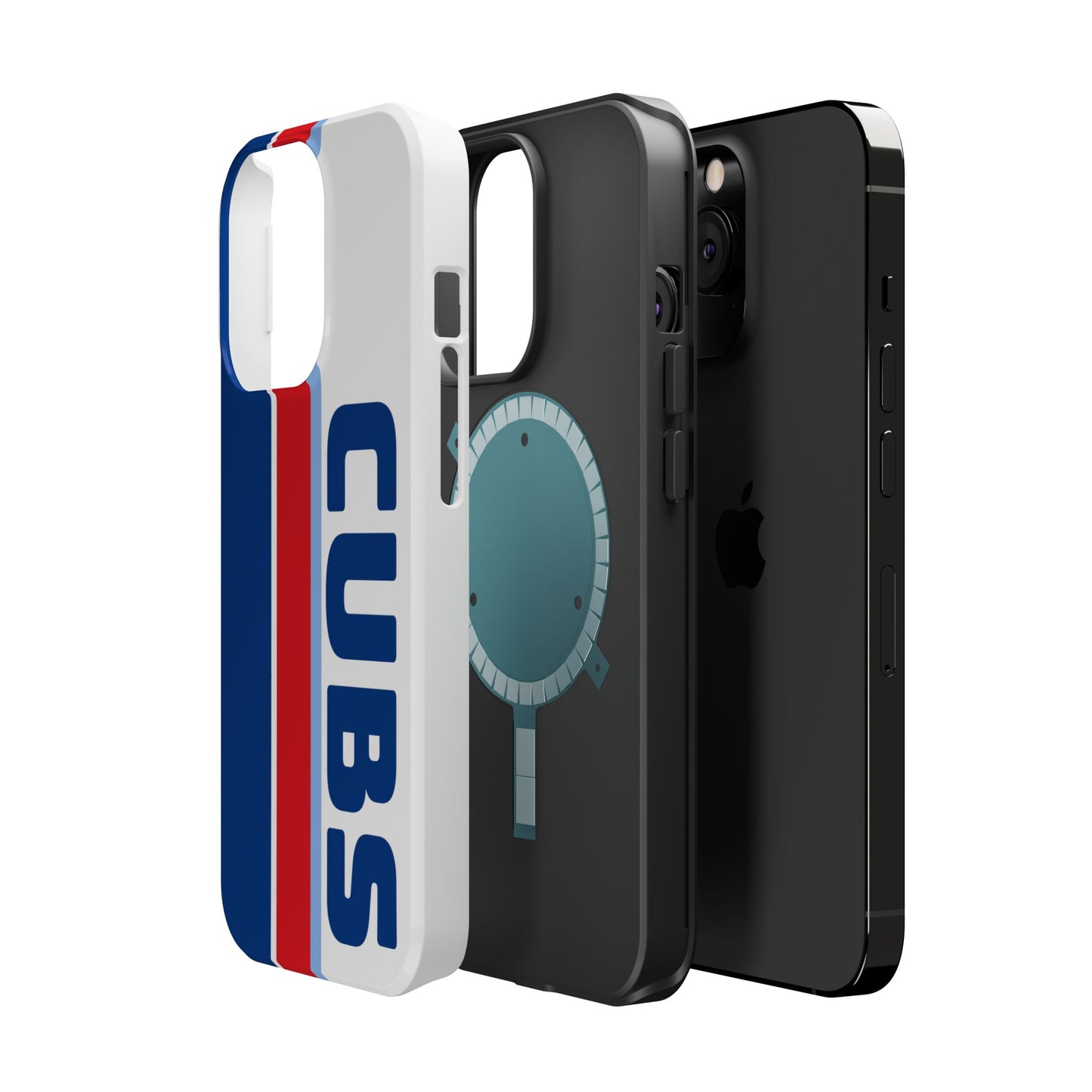 Cubs Phone Case, Magnetic Phone Case, Retro Phone Case, Baseball Case for iPhone or Samsung