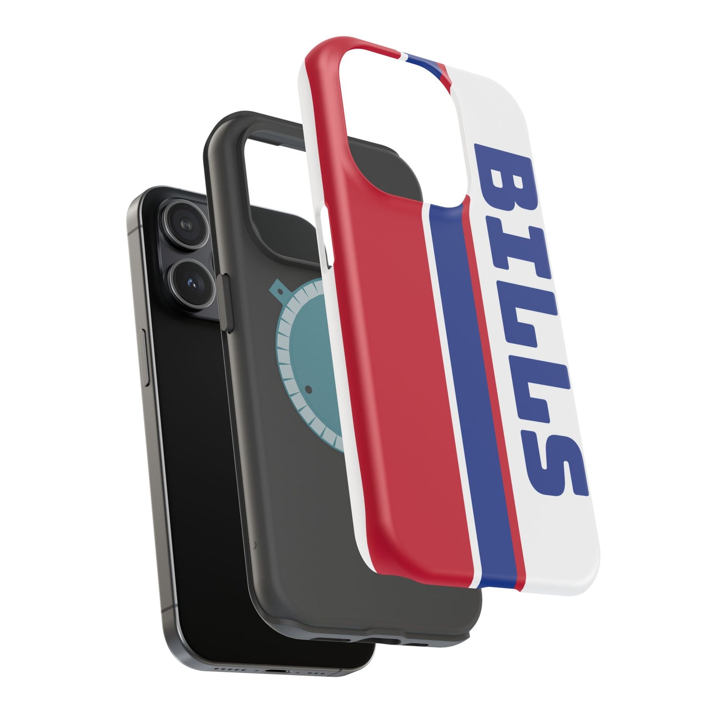 Bills Phone Case, Magnetic Phone Case, Retro Phone Case, Matte/Glossy Phone Case, Football Gifts