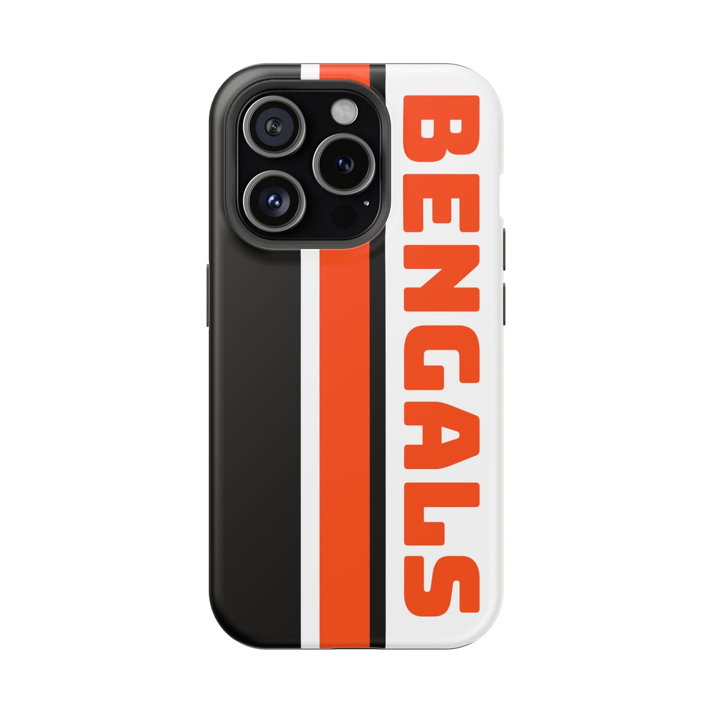 Bengals Phone Case, Magnetic Phone Case, Retro Phone Case, Baseball Case for iPhone or Samsung, Football Gifts