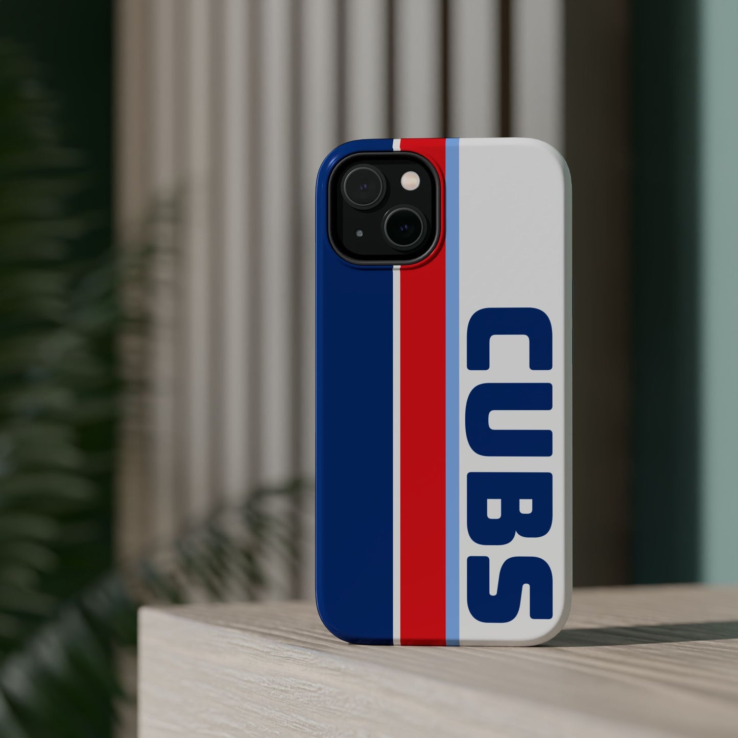 Cubs Phone Case, Magnetic Phone Case, Retro Phone Case, Baseball Case for iPhone or Samsung