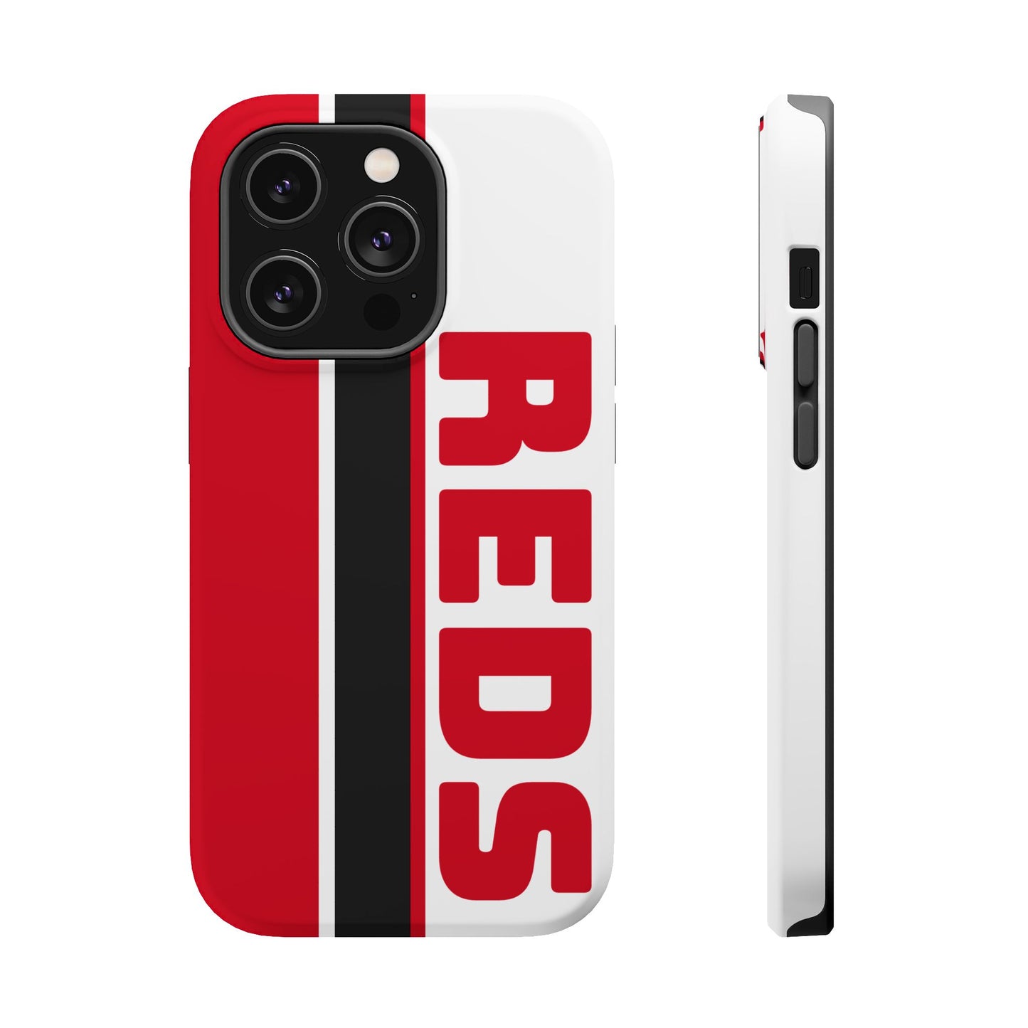 Reds Phone Case, Magnetic Phone Case, Retro Phone Case, Baseball Case for iPhone or Samsung, Reds Baseball Case