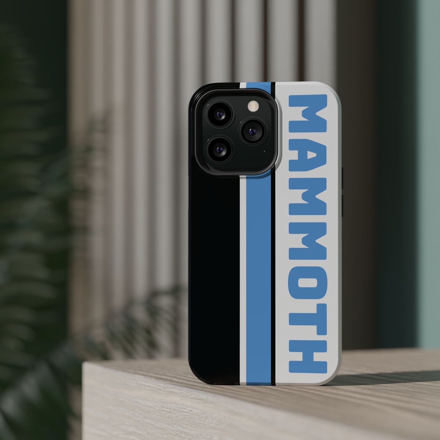 Mammoth Phone Case, Magnetic Phone Case, Retro Phone Case, Hockey Gifts