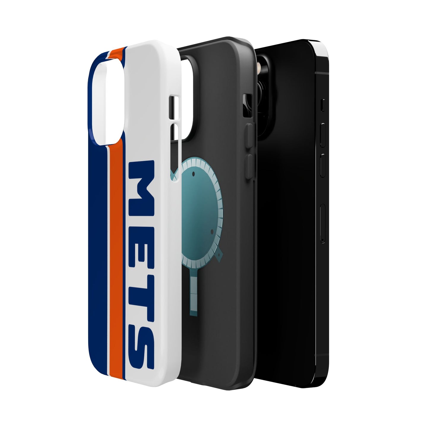 Mets Phone Case, Magnetic Phone Case, Retro Phone Case, Baseball Case for iPhone or Samsung
