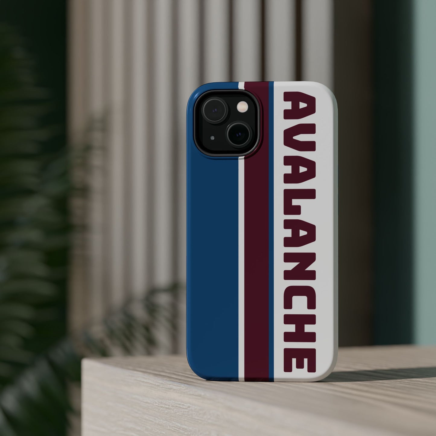 Avalanche Phone Case, Magnetic Phone Case, Retro Phone Case, Matte/Glossy Phone Case, Hockey Gifts