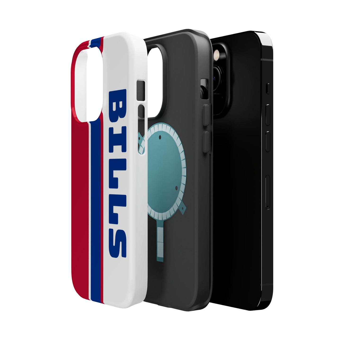 Bills Phone Case, Magnetic Phone Case, Retro Phone Case, Matte/Glossy Phone Case, Football Gifts