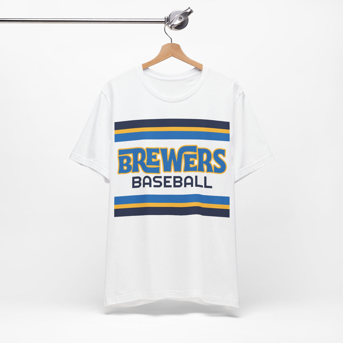 Retro Brewers Shirt, Vintage Striped Brewers T-Shirt