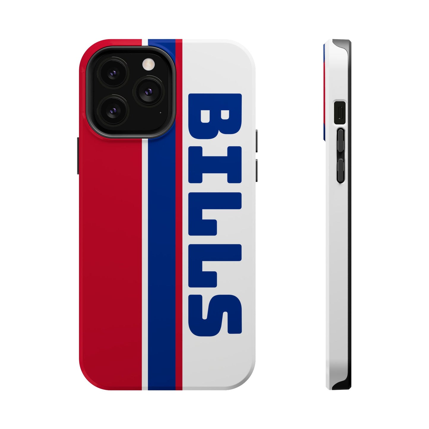 Bills Phone Case, Magnetic Phone Case, Retro Phone Case, Matte/Glossy Phone Case, Football Gifts