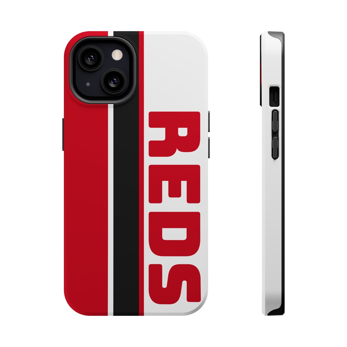 Reds Phone Case, Magnetic Phone Case, Retro Phone Case, Baseball Case for iPhone or Samsung, Reds Baseball Case