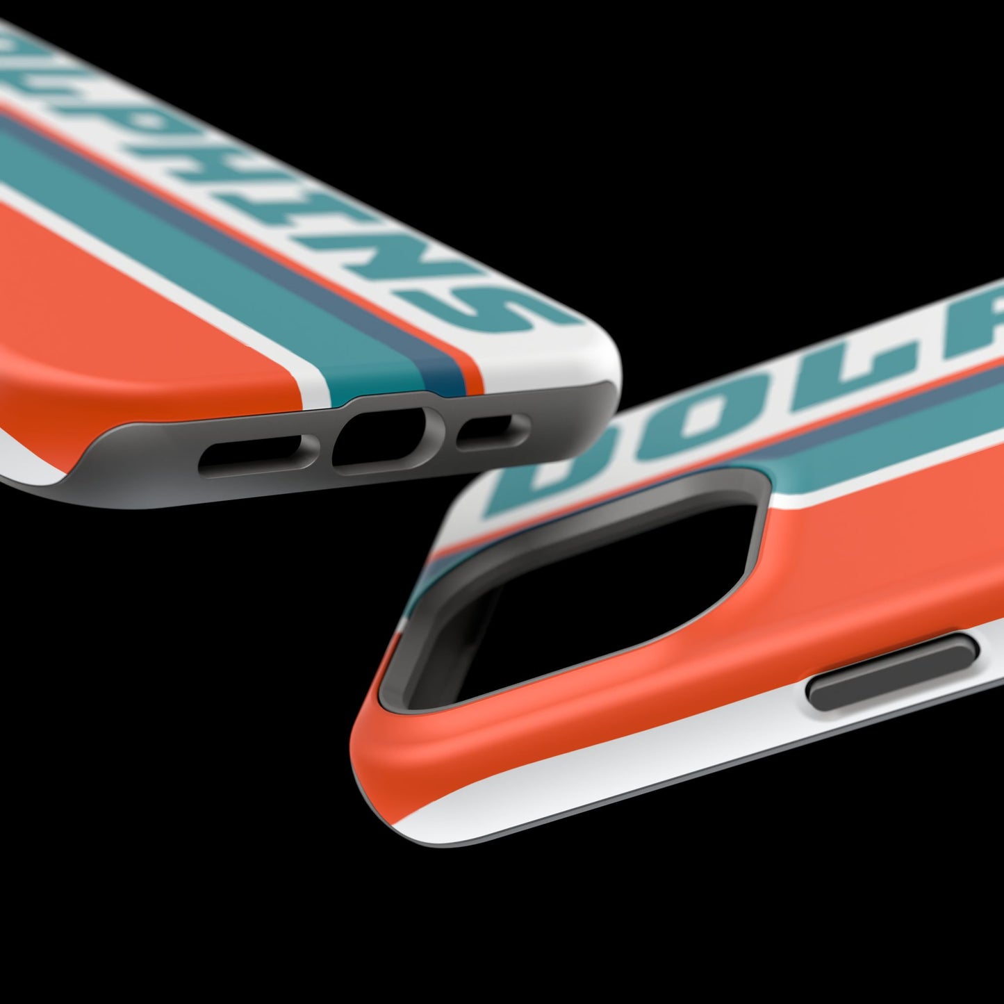 Dolphins Phone Case, Magnetic Phone Case, Retro Phone Case, Matte/Glossy Phone Case