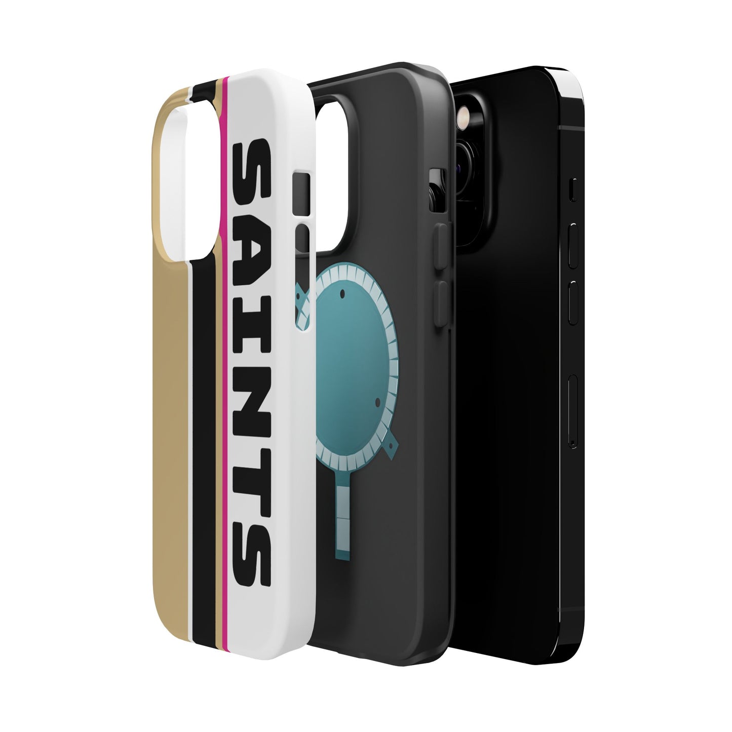 Saints Phone Case, Magnetic Phone Case, Retro Phone Case, Football Gifts