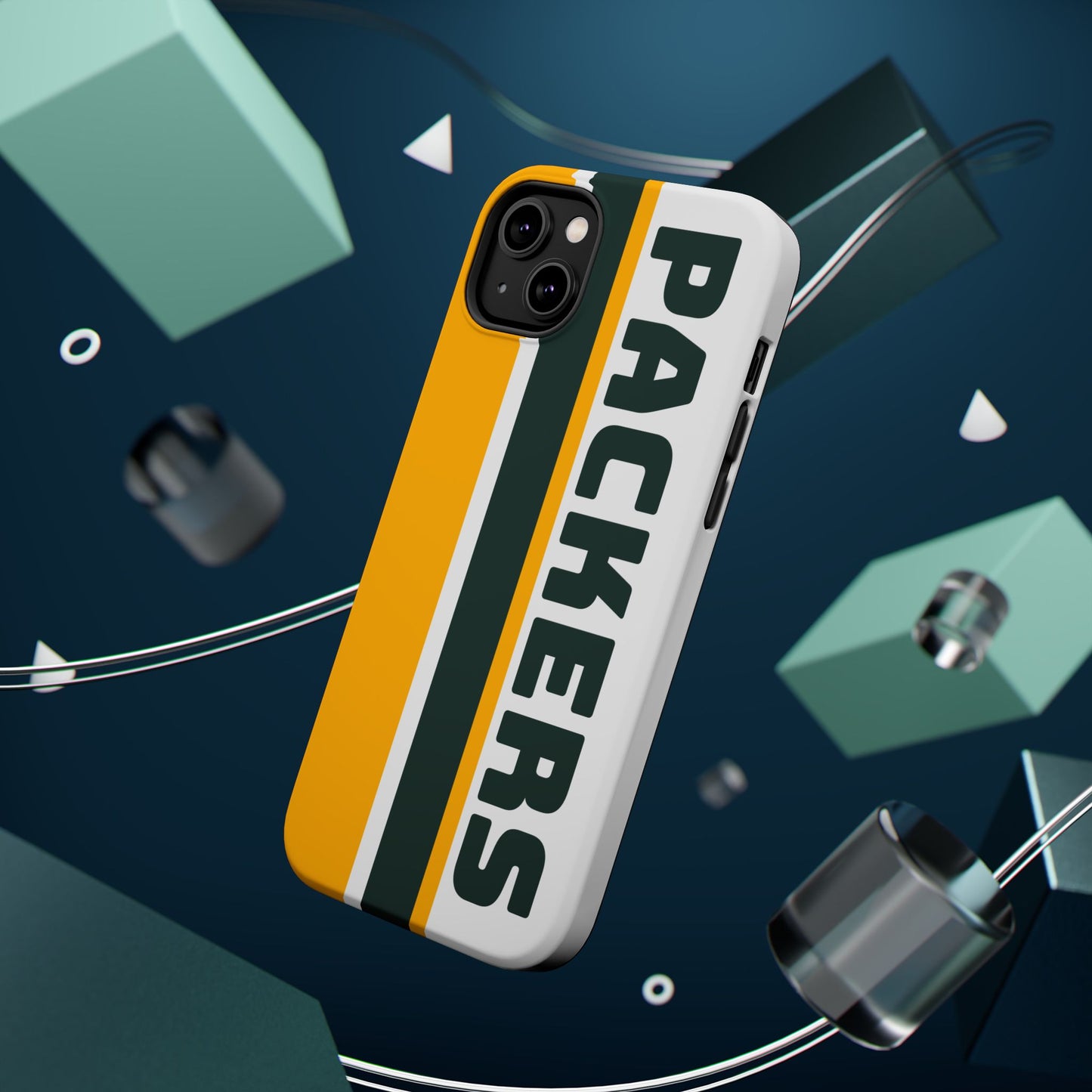 Packers Phone Case, Magnetic Phone Case, Retro Phone Case, Baseball Case for iPhone or Samsung, Football Gifts