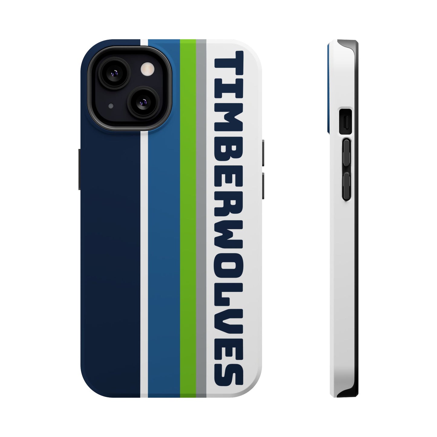 Timberwolves Phone Case, Magnetic Phone Case, Retro Phone Case, Basketball Gifts