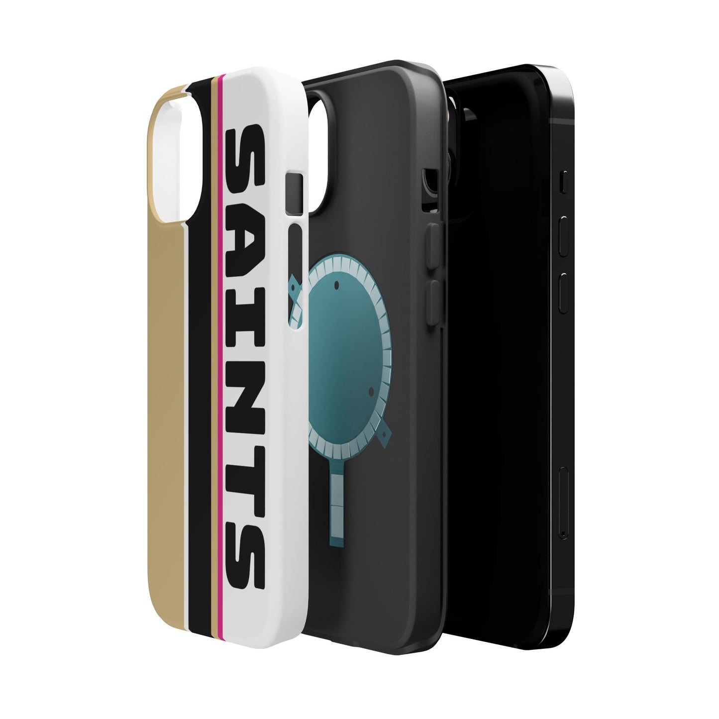 Saints Phone Case, Magnetic Phone Case, Retro Phone Case, Football Gifts
