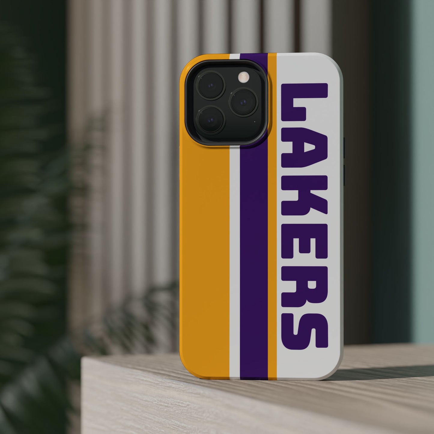 Lakers Phone Case, Magnetic Phone Case, Retro Phone Case, Basketball Gifts