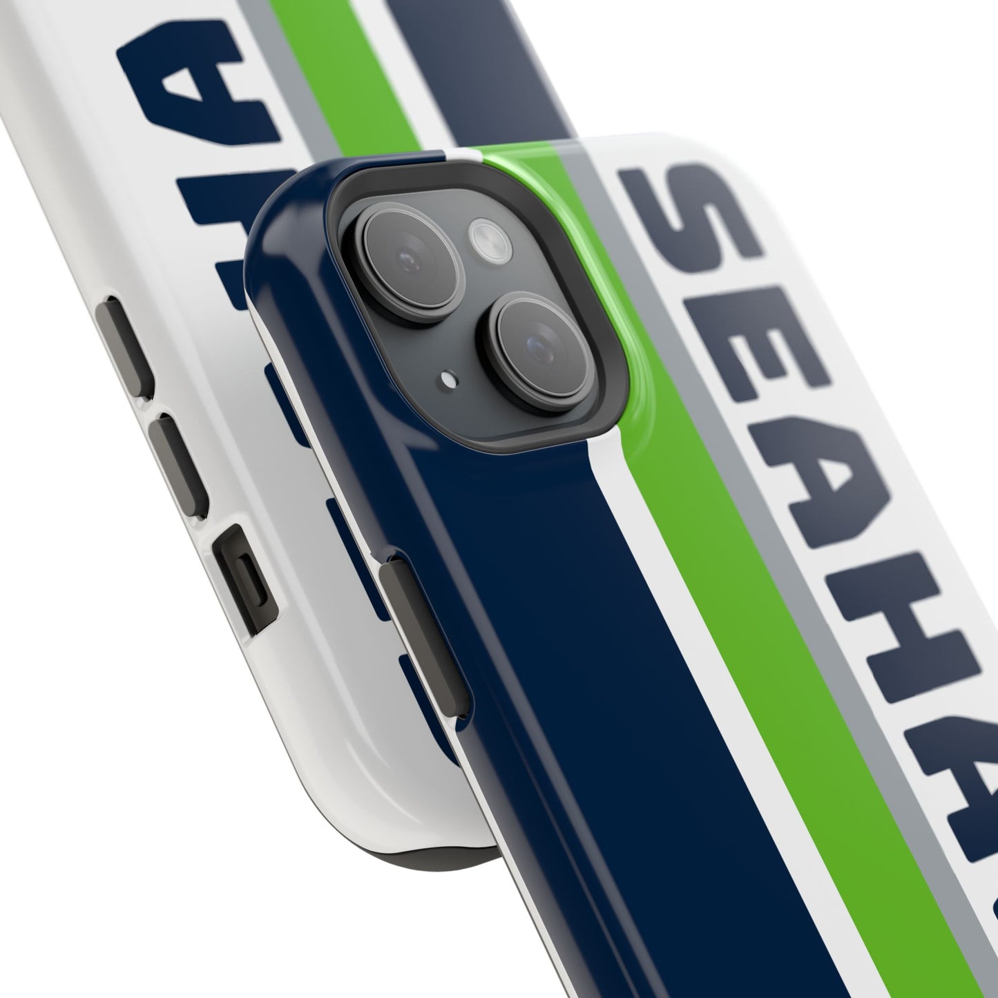 Seahawks Phone Case, Magnetic Phone Case, Retro Phone Case, Football Case for iPhone or Samsung
