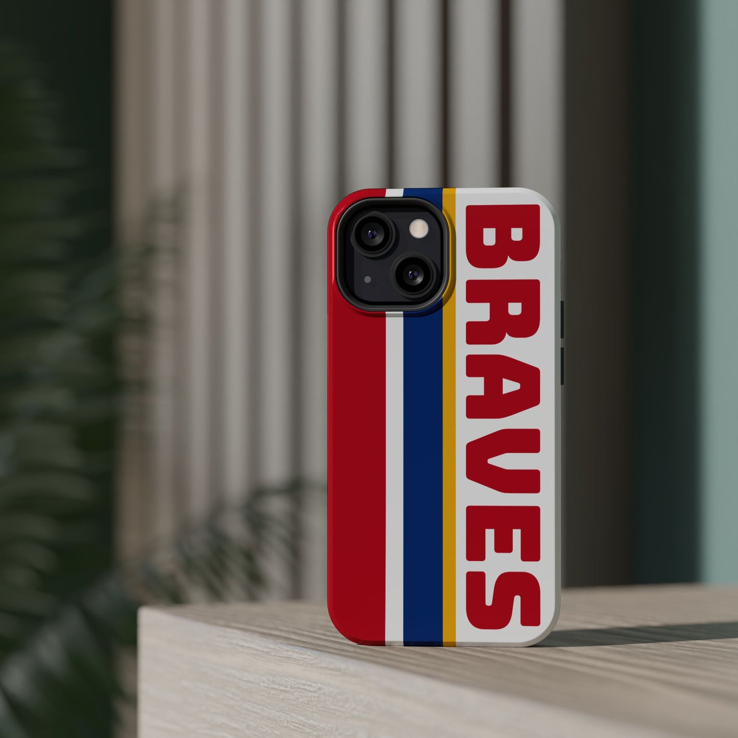 Braves Phone Case, Magnetic Phone Case, Baseball Phone Case, Retro Phone Case