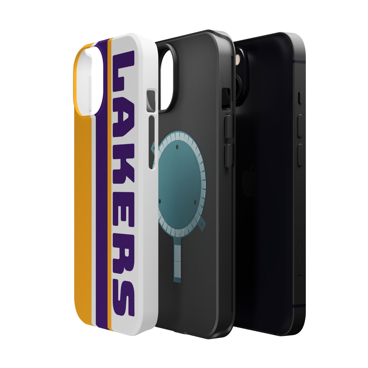 Lakers Phone Case, Magnetic Phone Case, Retro Phone Case, Basketball Gifts