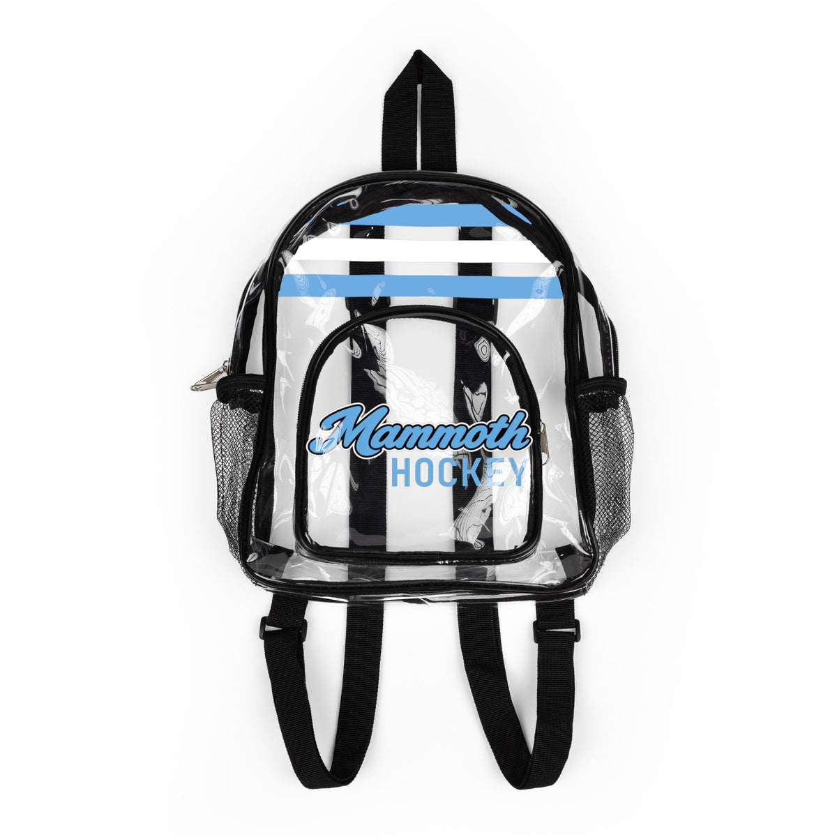 Mammoth Clear Backpack, Stadium Bag, Hockey Arena Bag, Transparent Bag