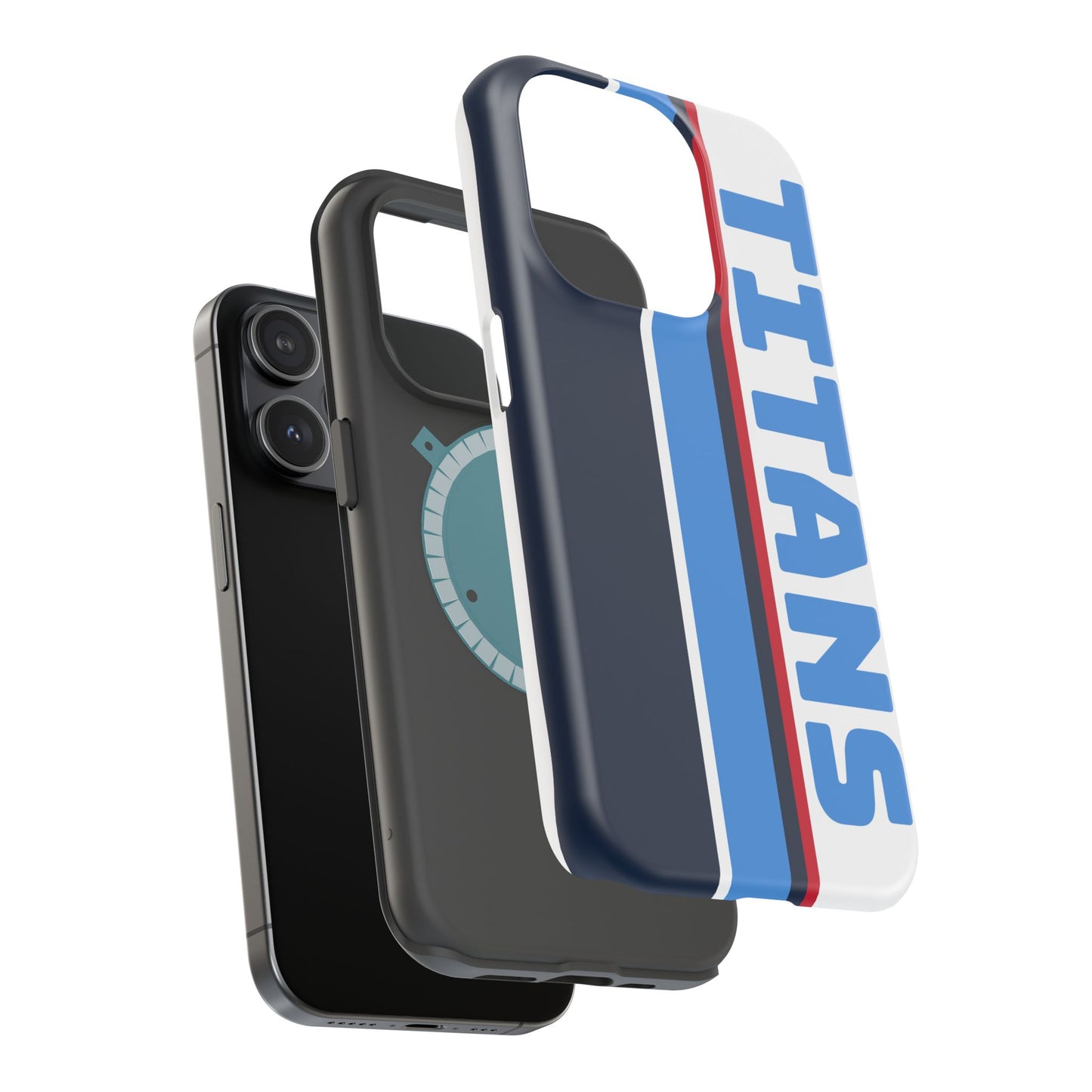Titans Phone Case, Magnetic Phone Case, Retro Phone Case, Football Gifts