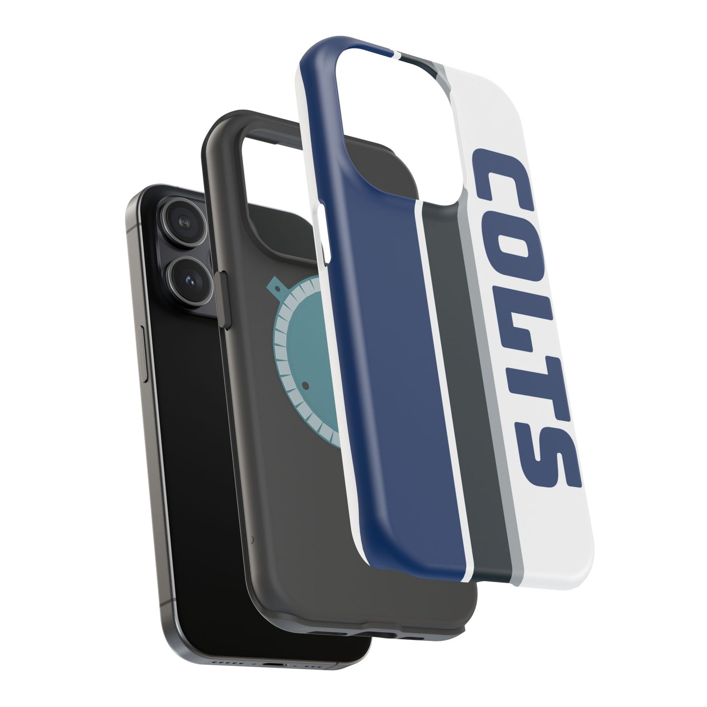 Colts Phone Case, Magnetic Phone Case, Retro Phone Case, Football Gifts