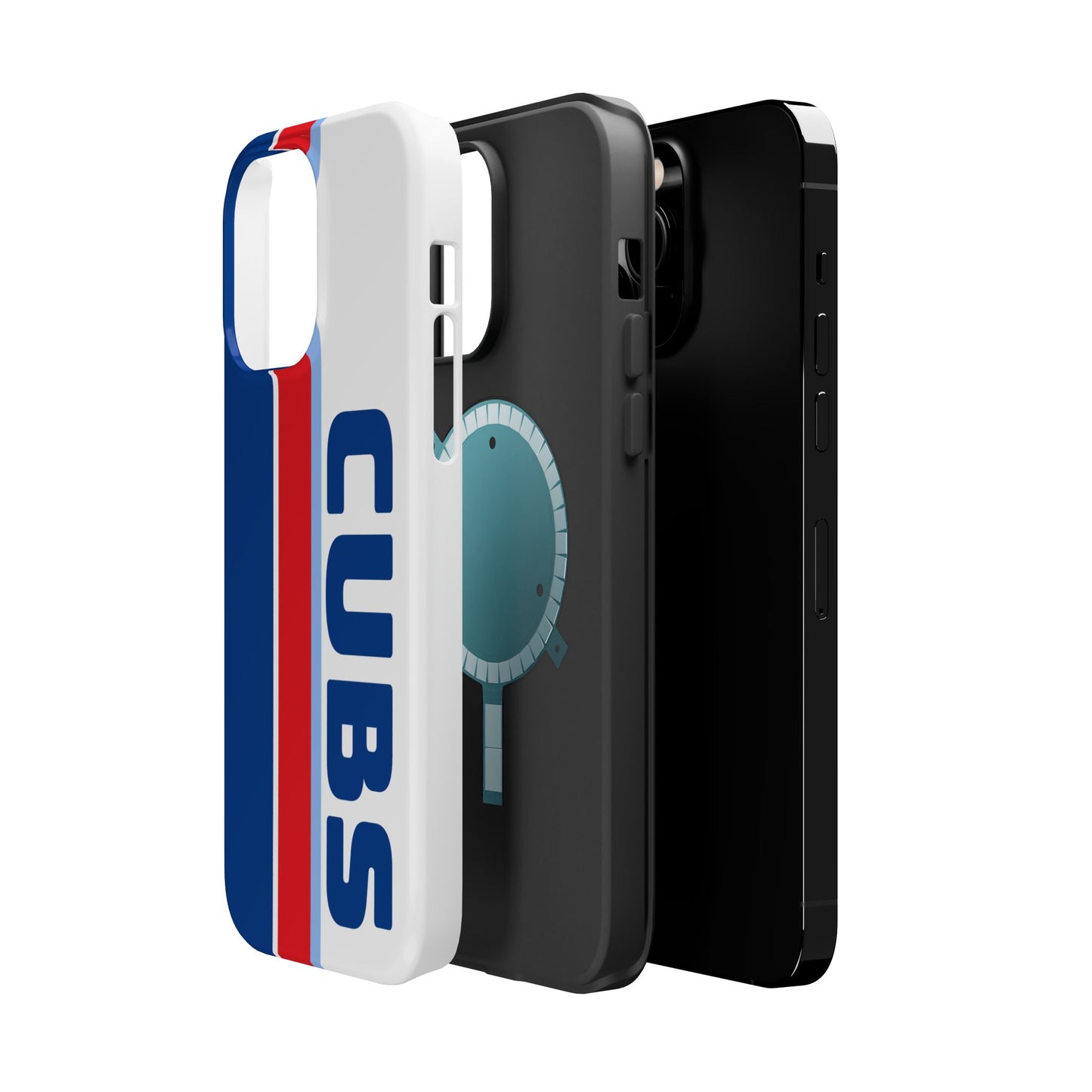 Cubs Phone Case, Magnetic Phone Case, Retro Phone Case, Baseball Case for iPhone or Samsung