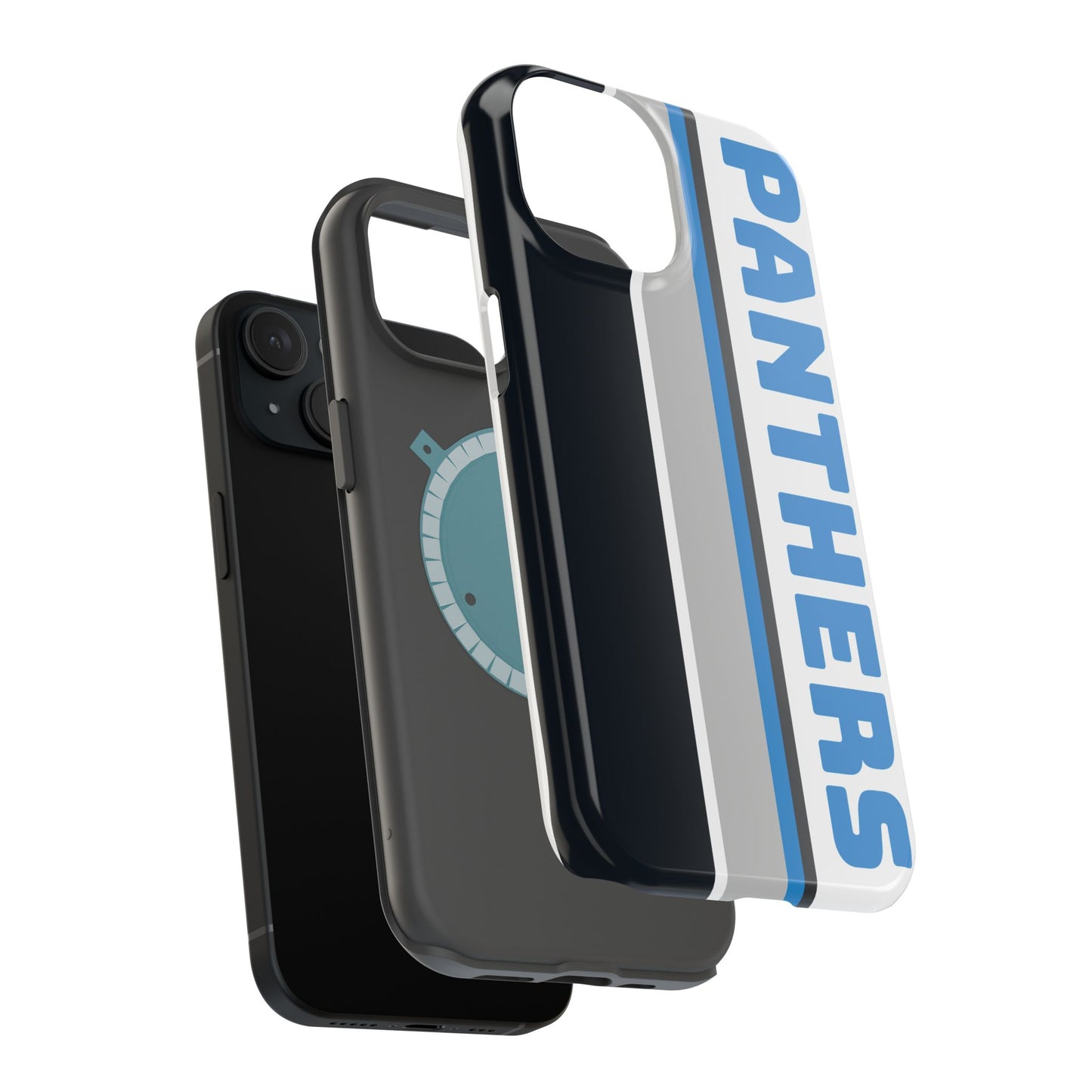 Panthers Phone Case, Magnetic Phone Case, Retro Phone Case, Football Gifts