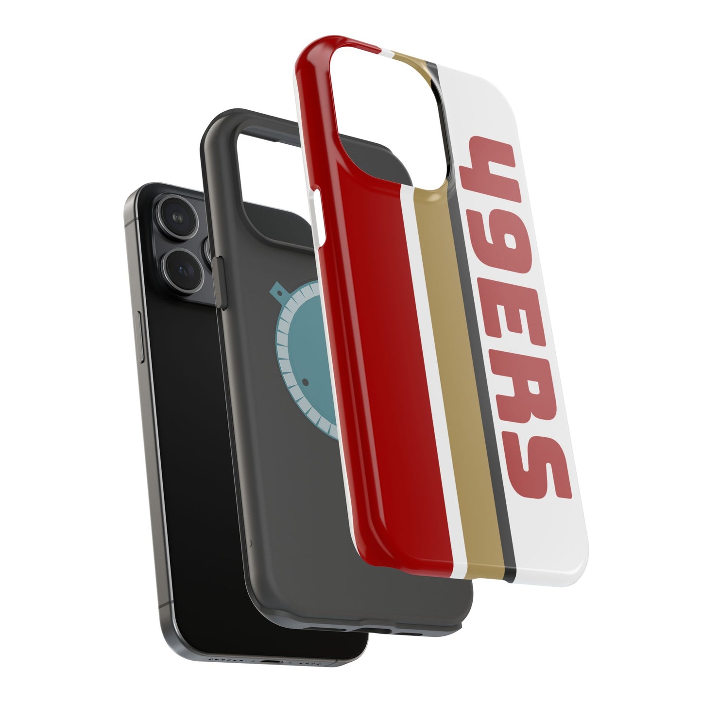 49ers Phone Case, Magnetic Phone Case, Retro Phone Case, Niners Gifts