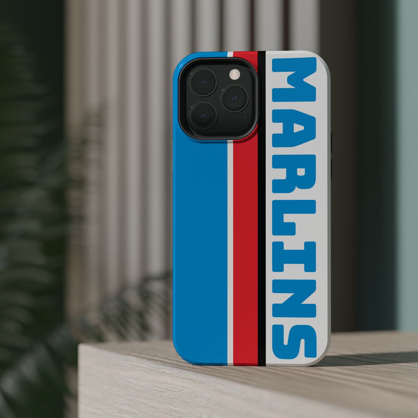 Marlins Phone Case, Magnetic Phone Case, Retro Phone Case, Baseball iPhone or Samsung Case