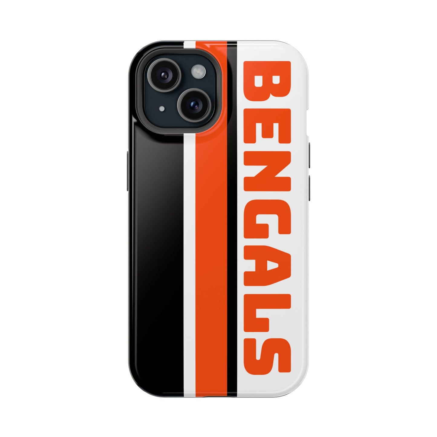 Bengals Phone Case, Magnetic Phone Case, Retro Phone Case, Baseball Case for iPhone or Samsung, Football Gifts