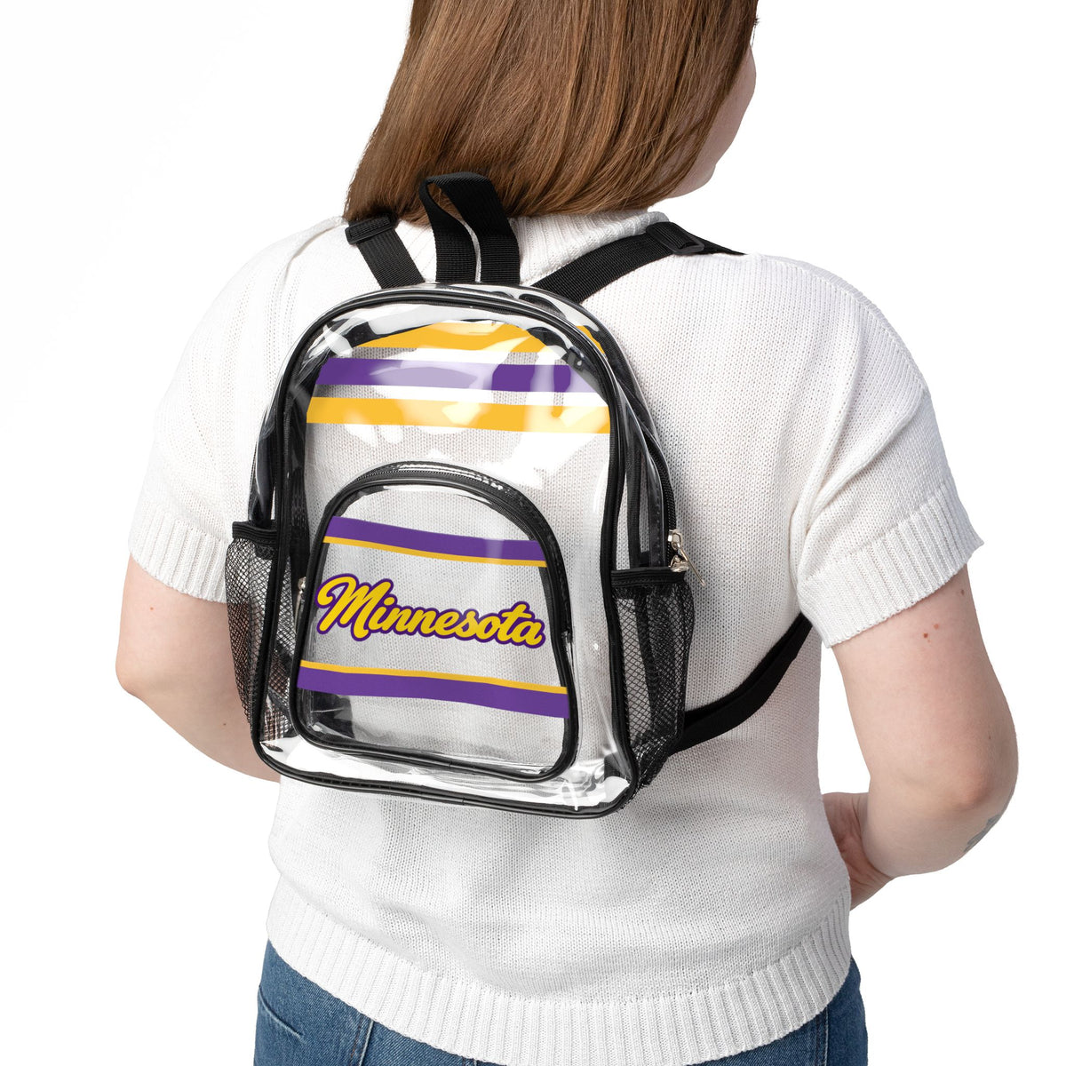 Minnesota Clear Backpack | Clear Stadium Bag