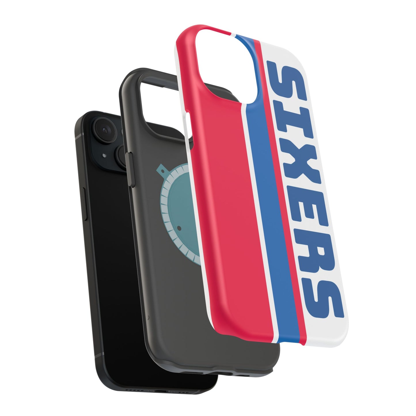 Sixers Phone Case, Magnetic Phone Case, Retro Phone Case, Matte/Glossy Phone Case
