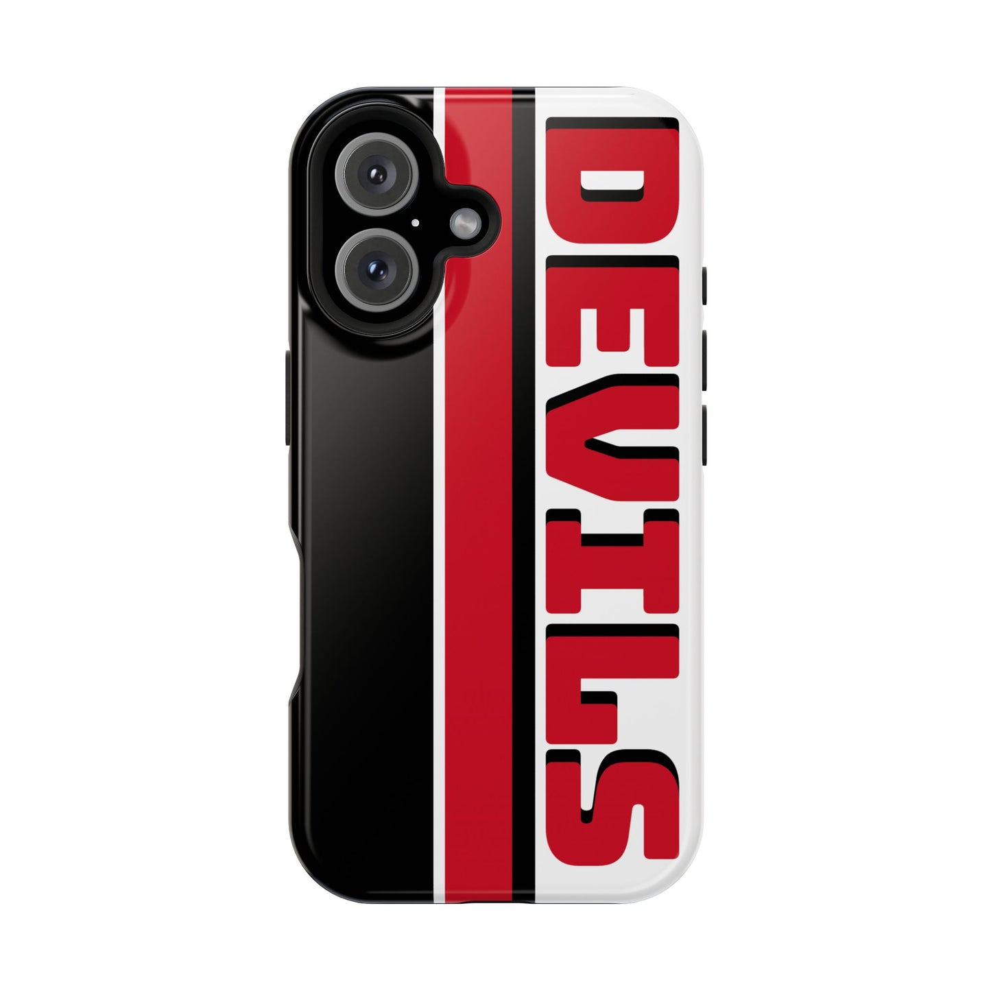 Devils Phone Case, Magnetic Phone Case, Retro Phone Case, Hockey Gifts