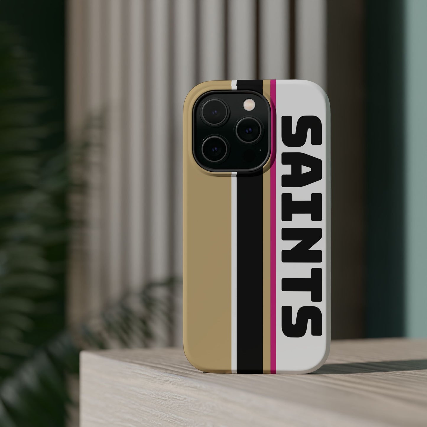 Saints Phone Case, Magnetic Phone Case, Retro Phone Case, Football Gifts