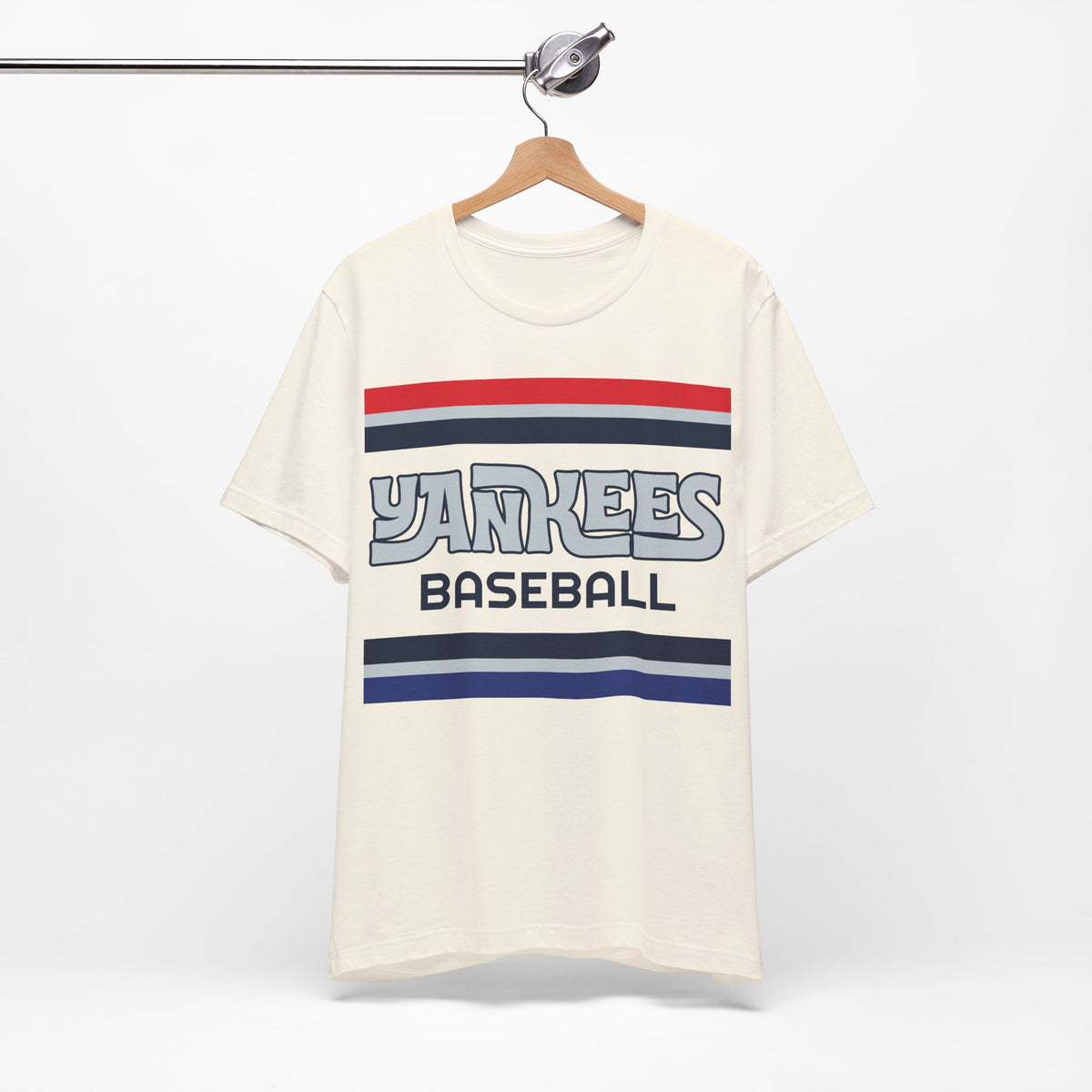 Retro Yankees Shirt, Vintage Striped Yankees T-Shirt
