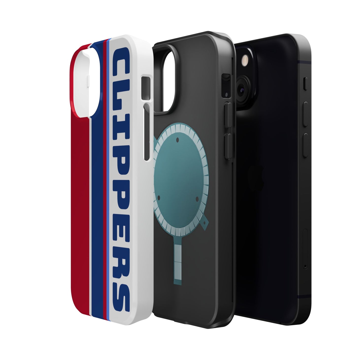 Clippers Phone Case, Magnetic Phone Case, Retro Phone Case