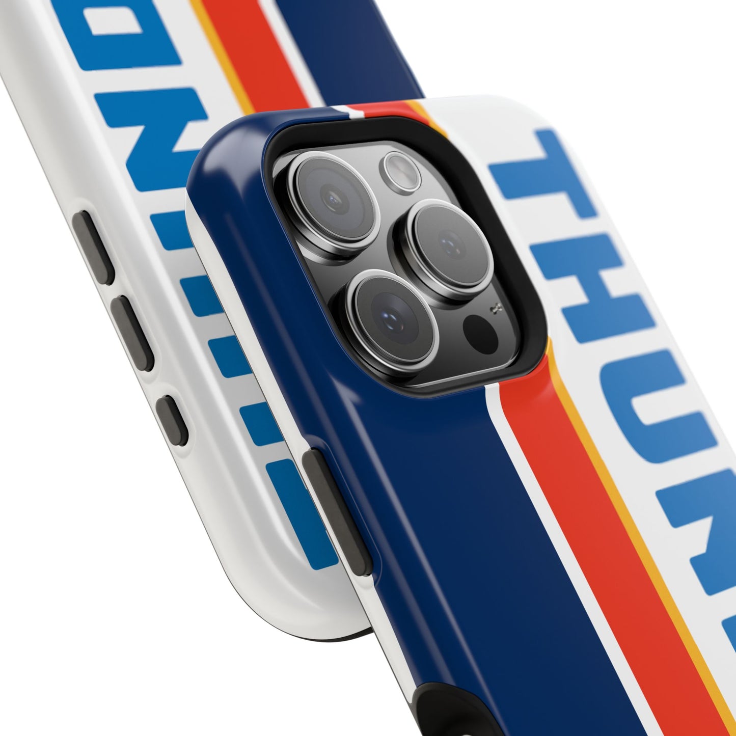 Thunder Phone Case, Magnetic Phone Case, Retro Phone Case, Basketball Gifts