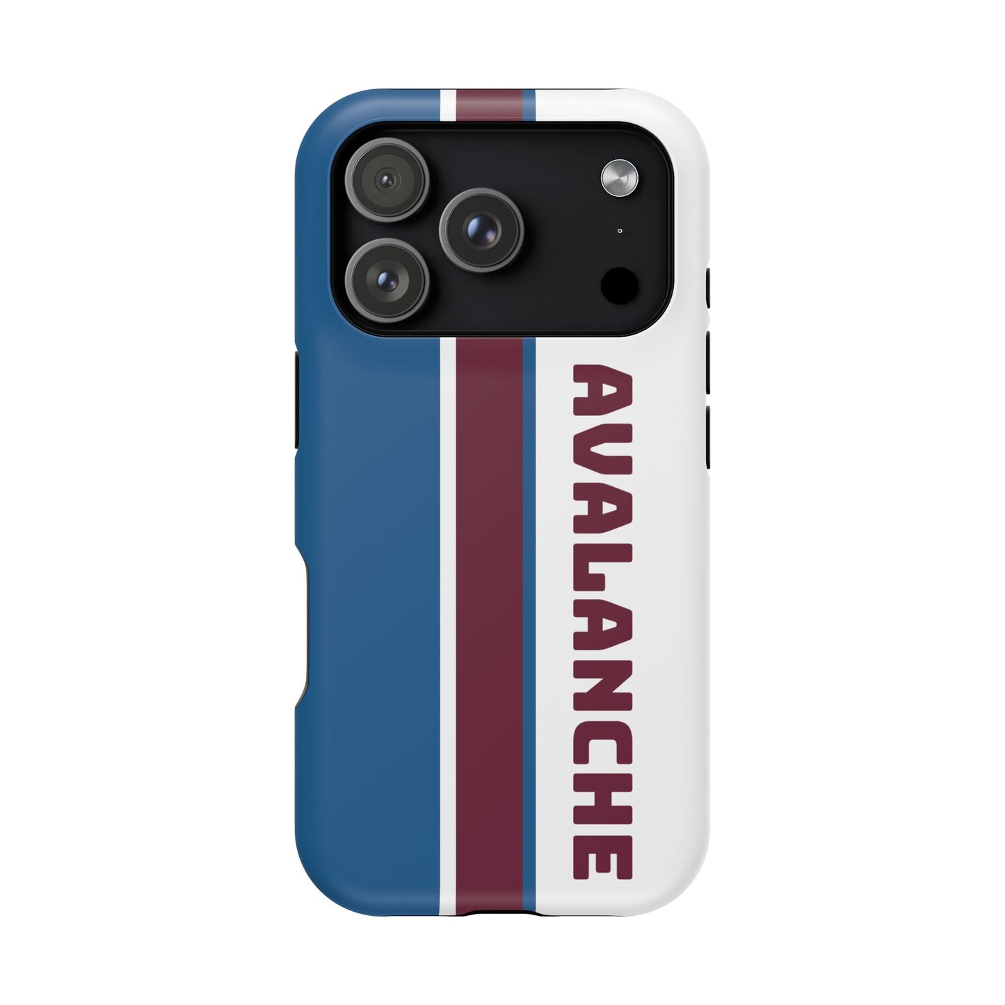 Avalanche Phone Case, Magnetic Phone Case, Retro Phone Case, Matte/Glossy Phone Case, Hockey Gifts