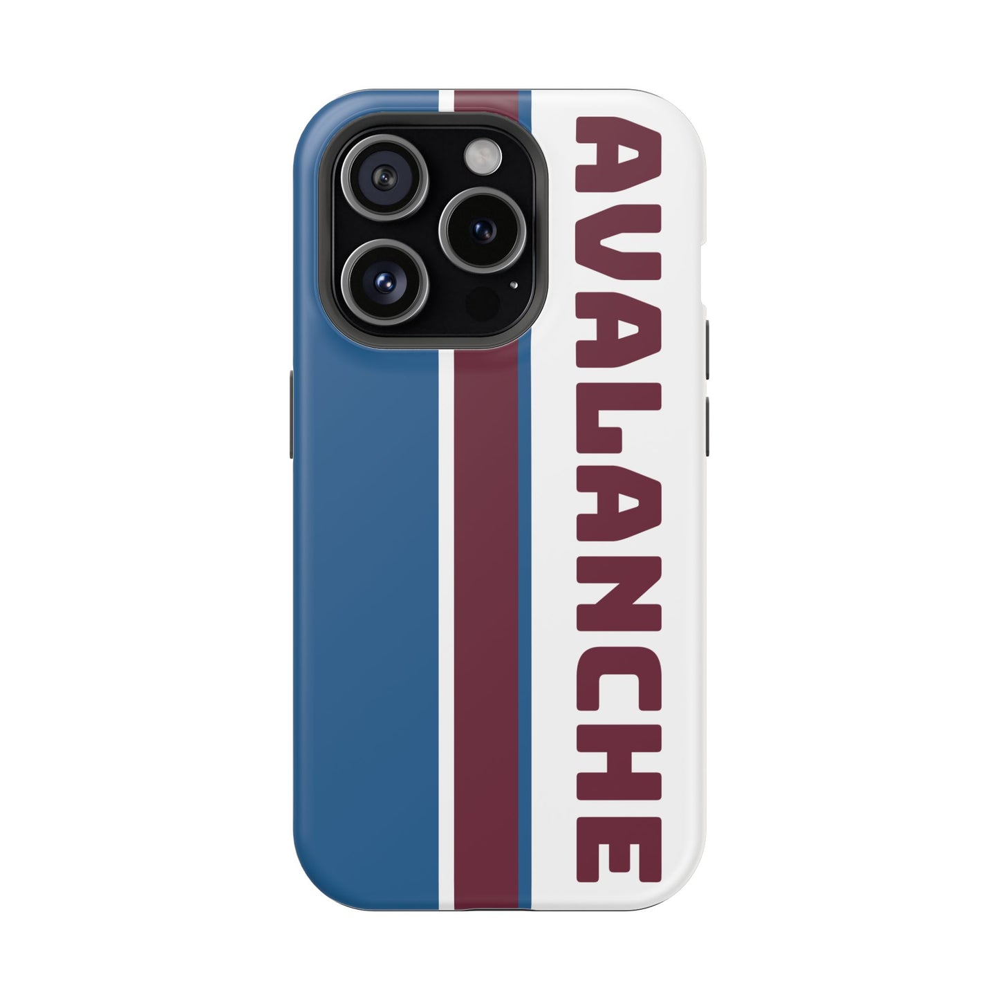 Avalanche Phone Case, Magnetic Phone Case, Retro Phone Case, Matte/Glossy Phone Case, Hockey Gifts