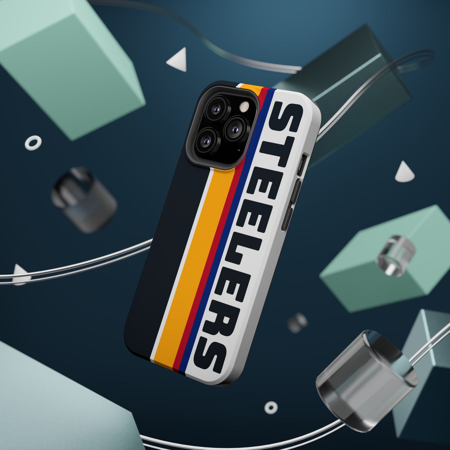 Steelers Phone Case, Magnetic Phone Case, Retro Phone Case, Football Gifts