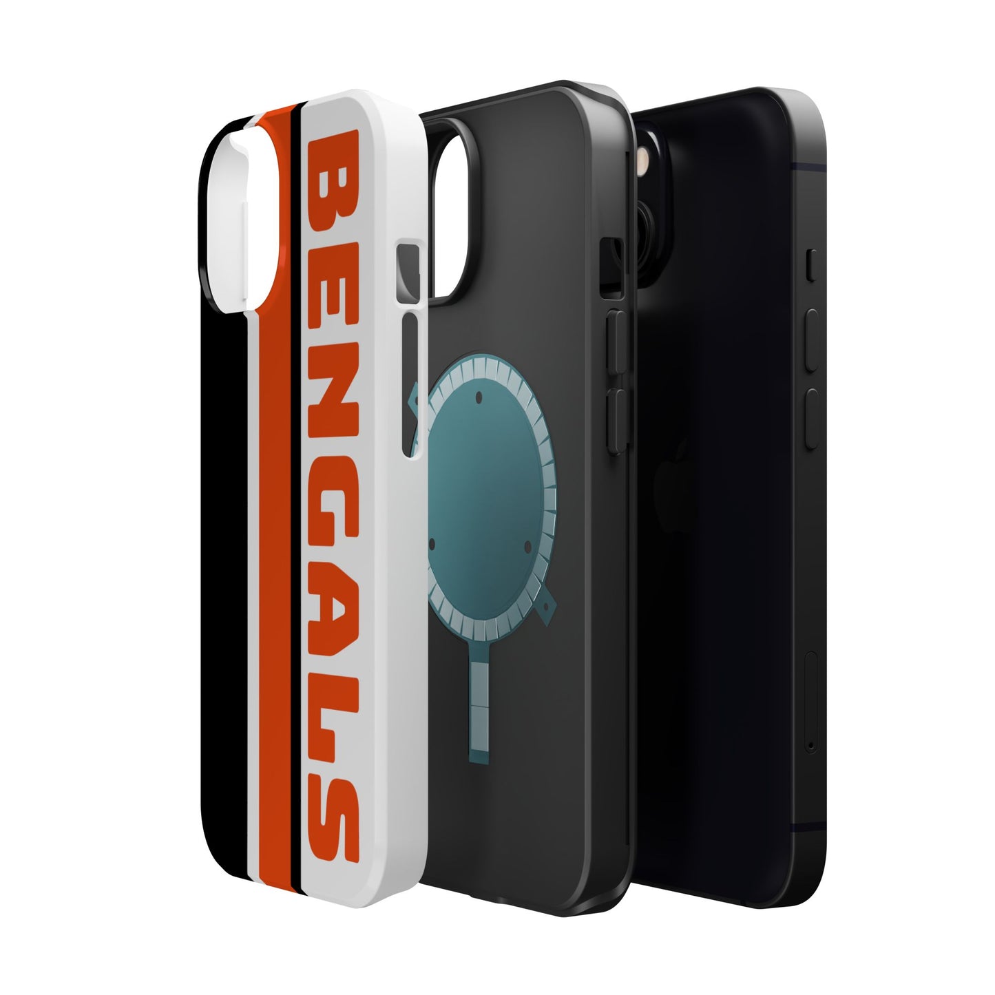 Bengals Phone Case, Magnetic Phone Case, Retro Phone Case, Baseball Case for iPhone or Samsung, Football Gifts